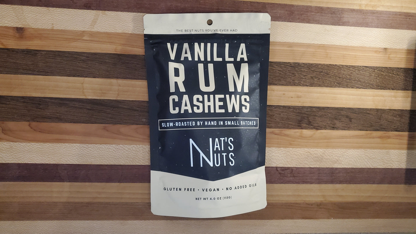 Nat's Nuts Vanilla Rum Cashews