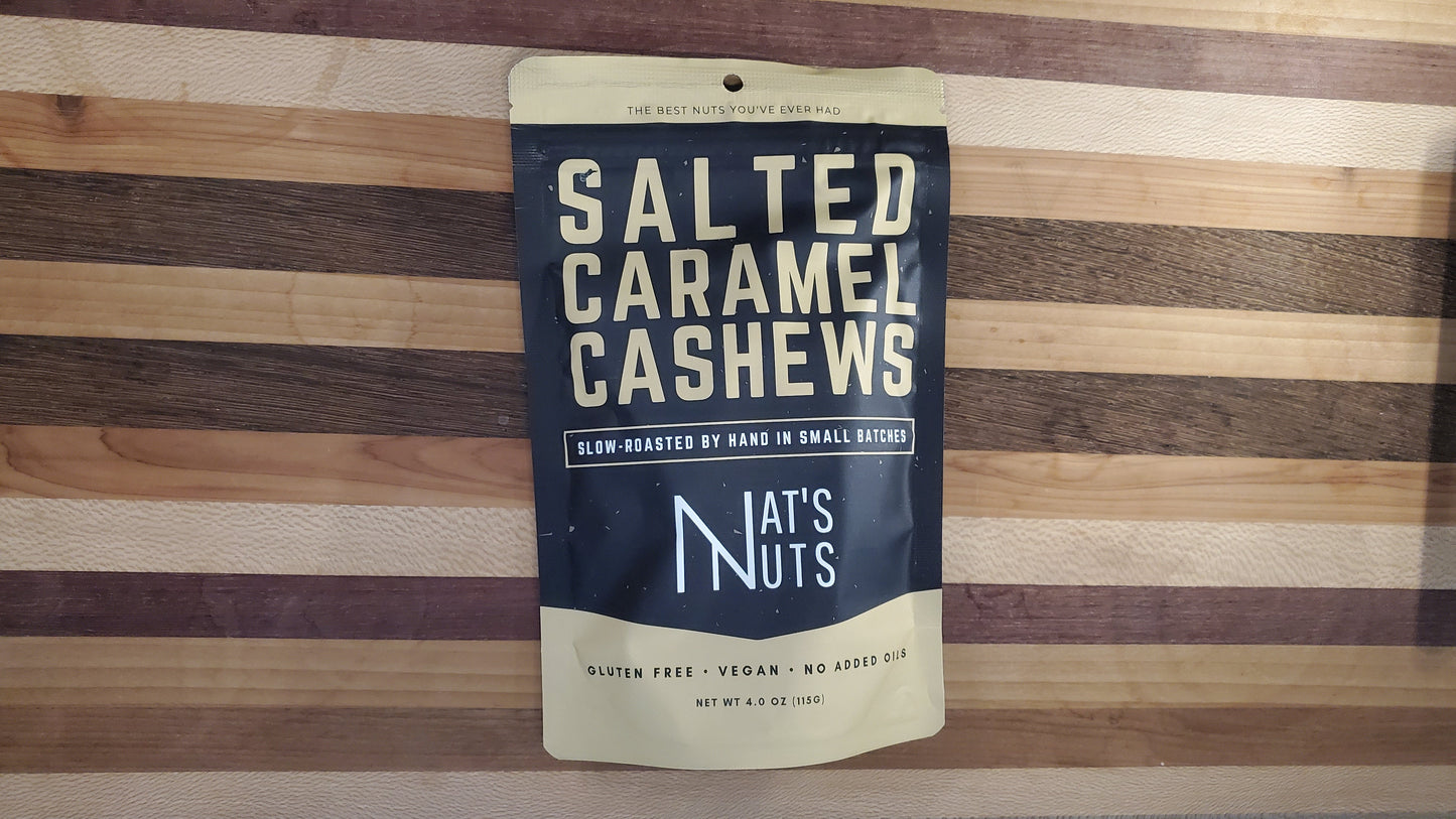Nat's Nuts Salted Caramel Cashews