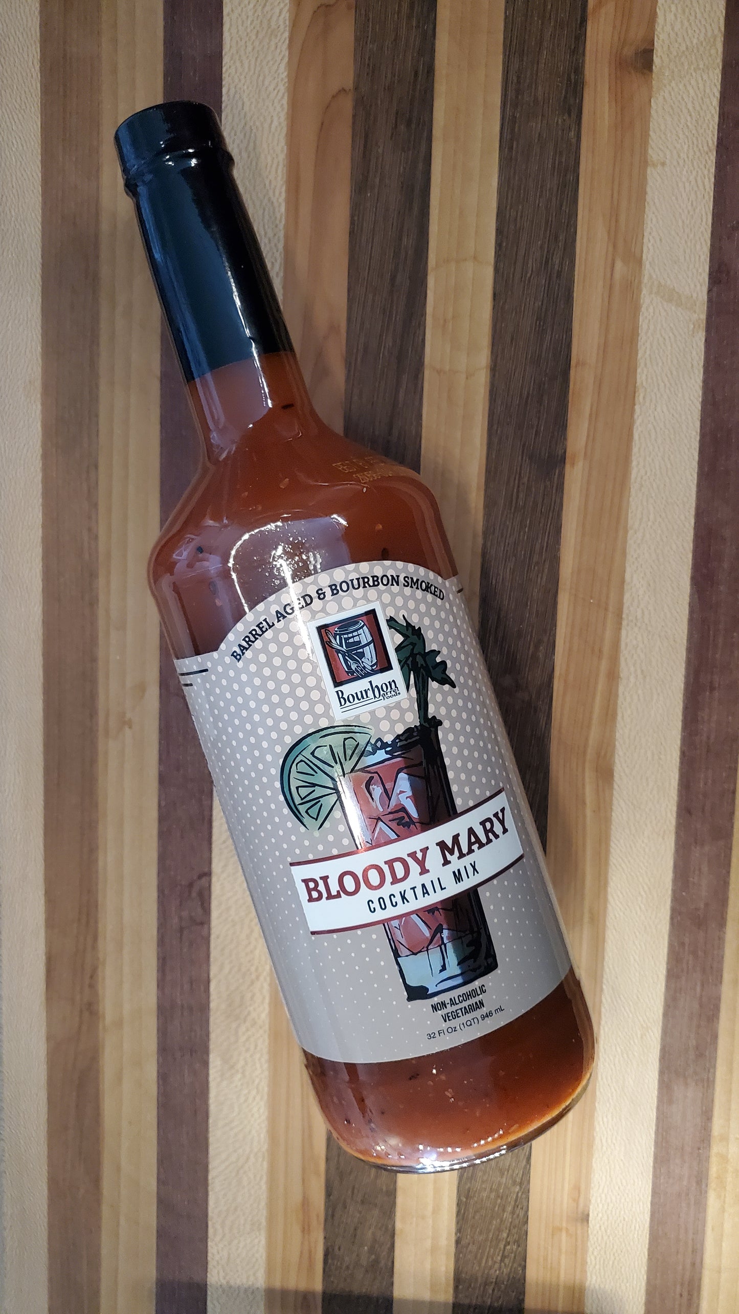 Bourbon Barrel Foods Barrel Aged & Bourbon Smoked Bloody Mary Mix