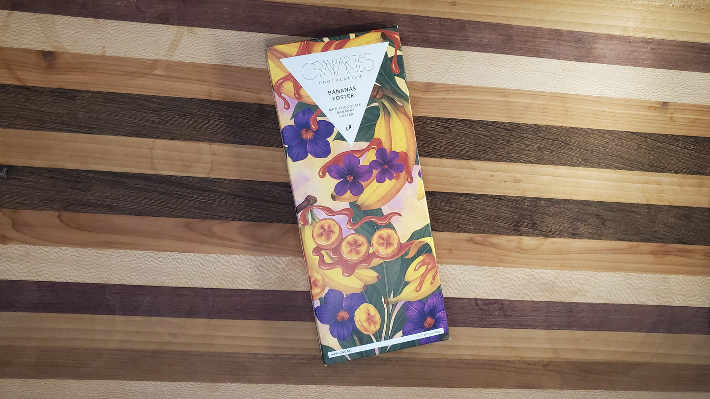Compartés Bananas Foster Chocolate Bar