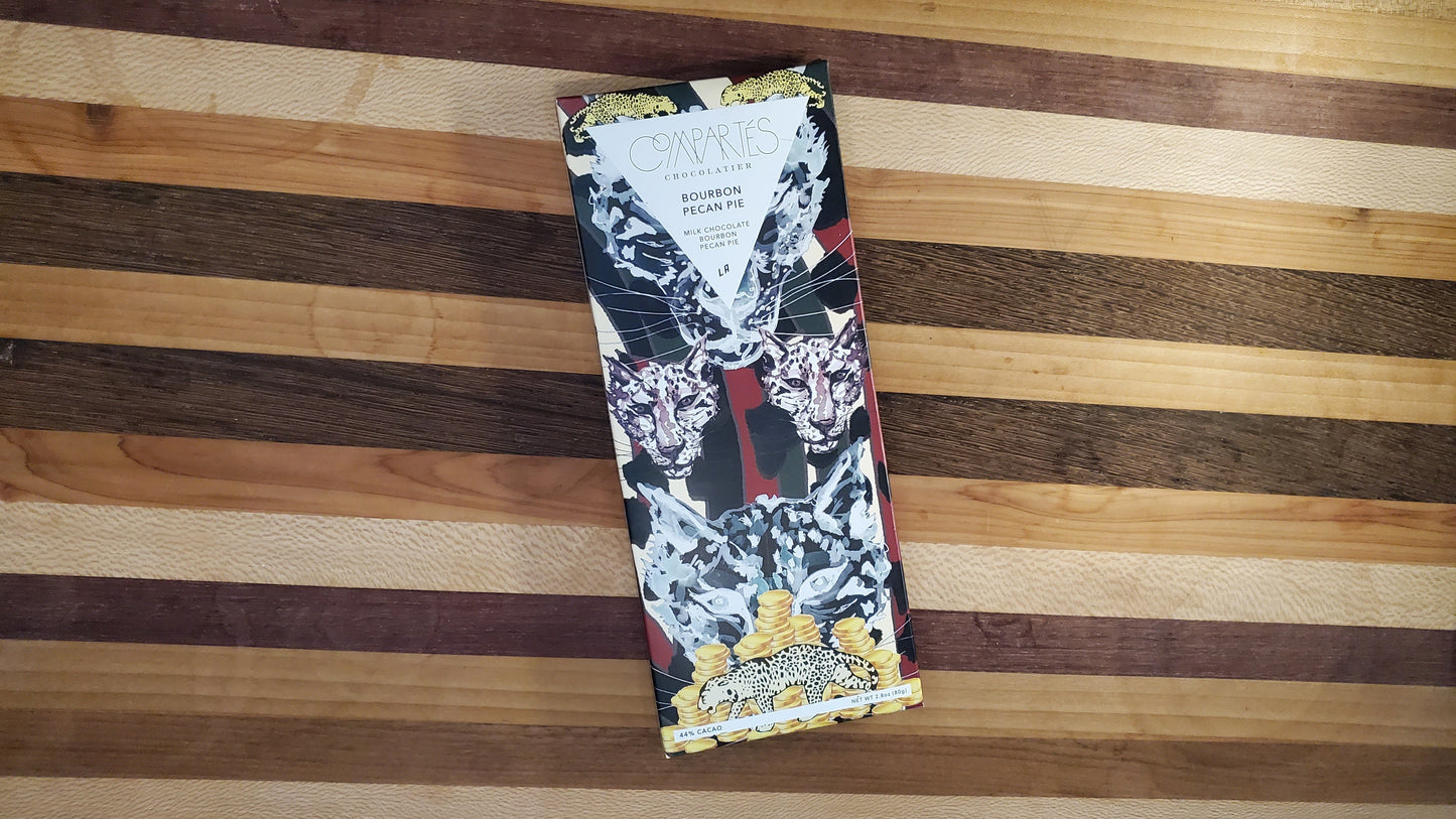 Compartés Bourbon Pecan Pie Chocolate Bar