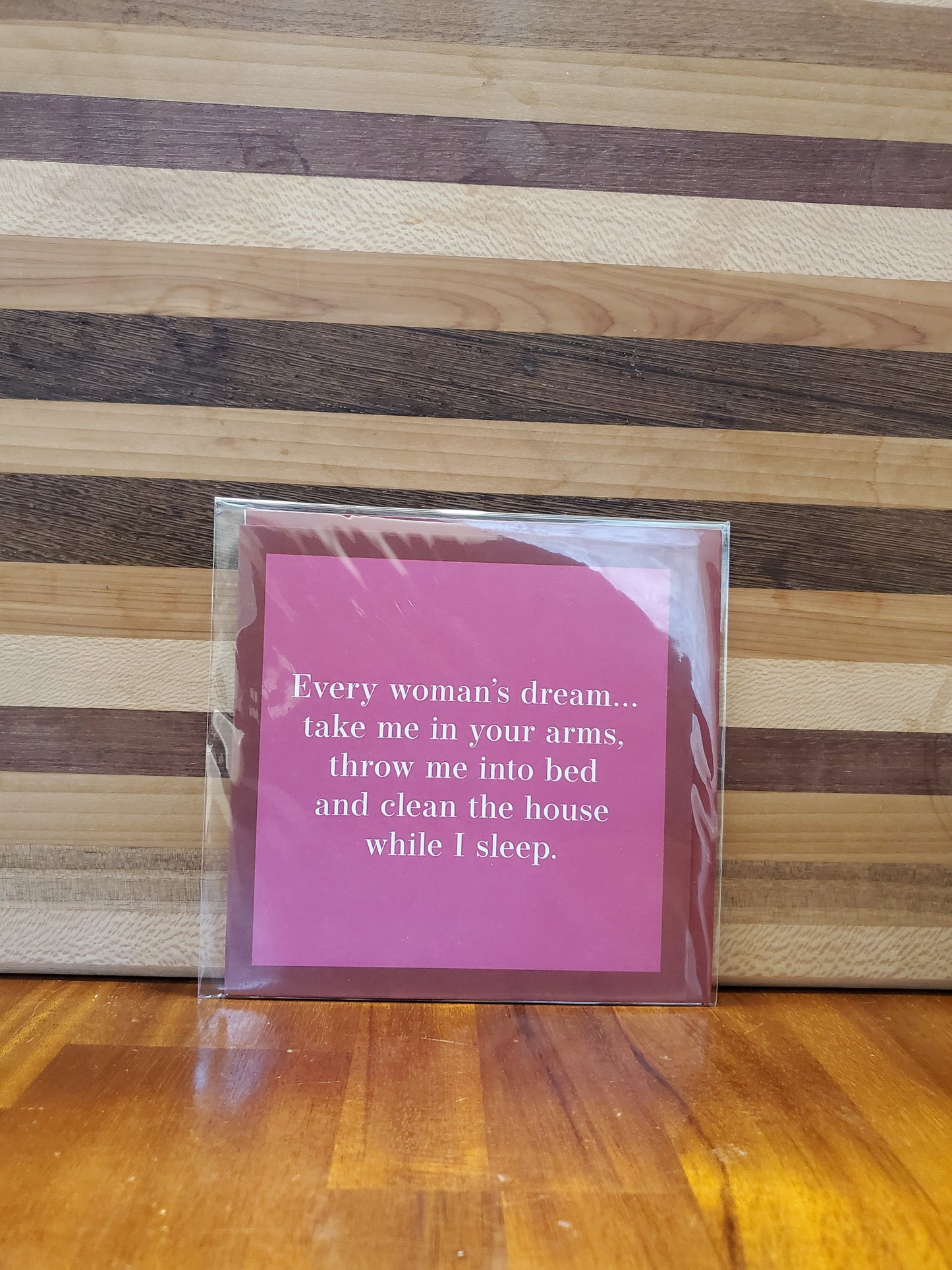 Every Woman's Dream Greeting Card