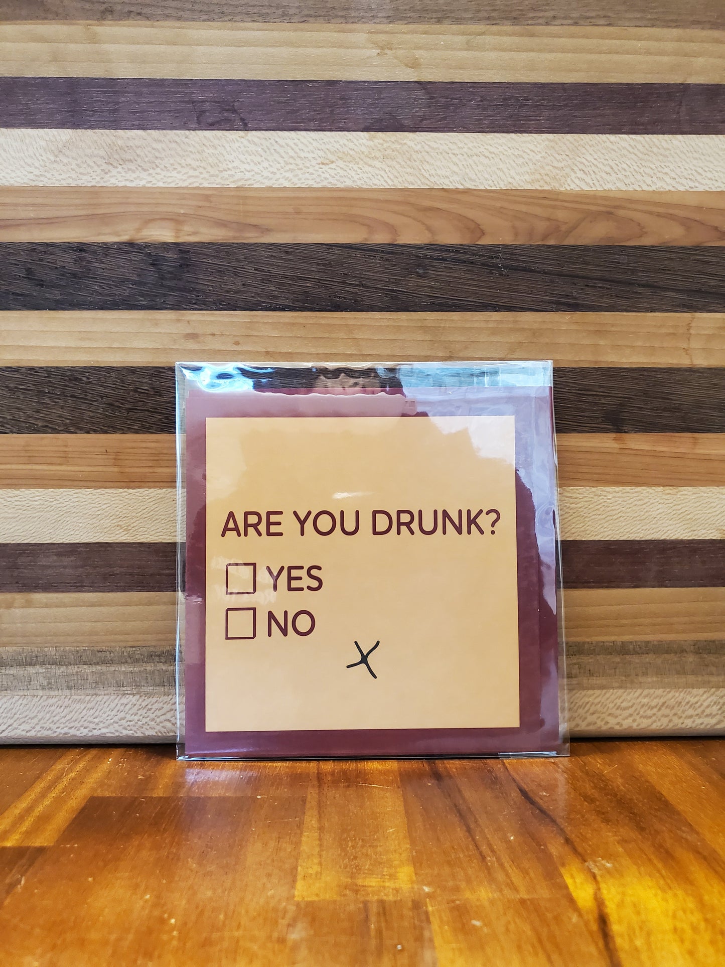 Drunk Greeting Card