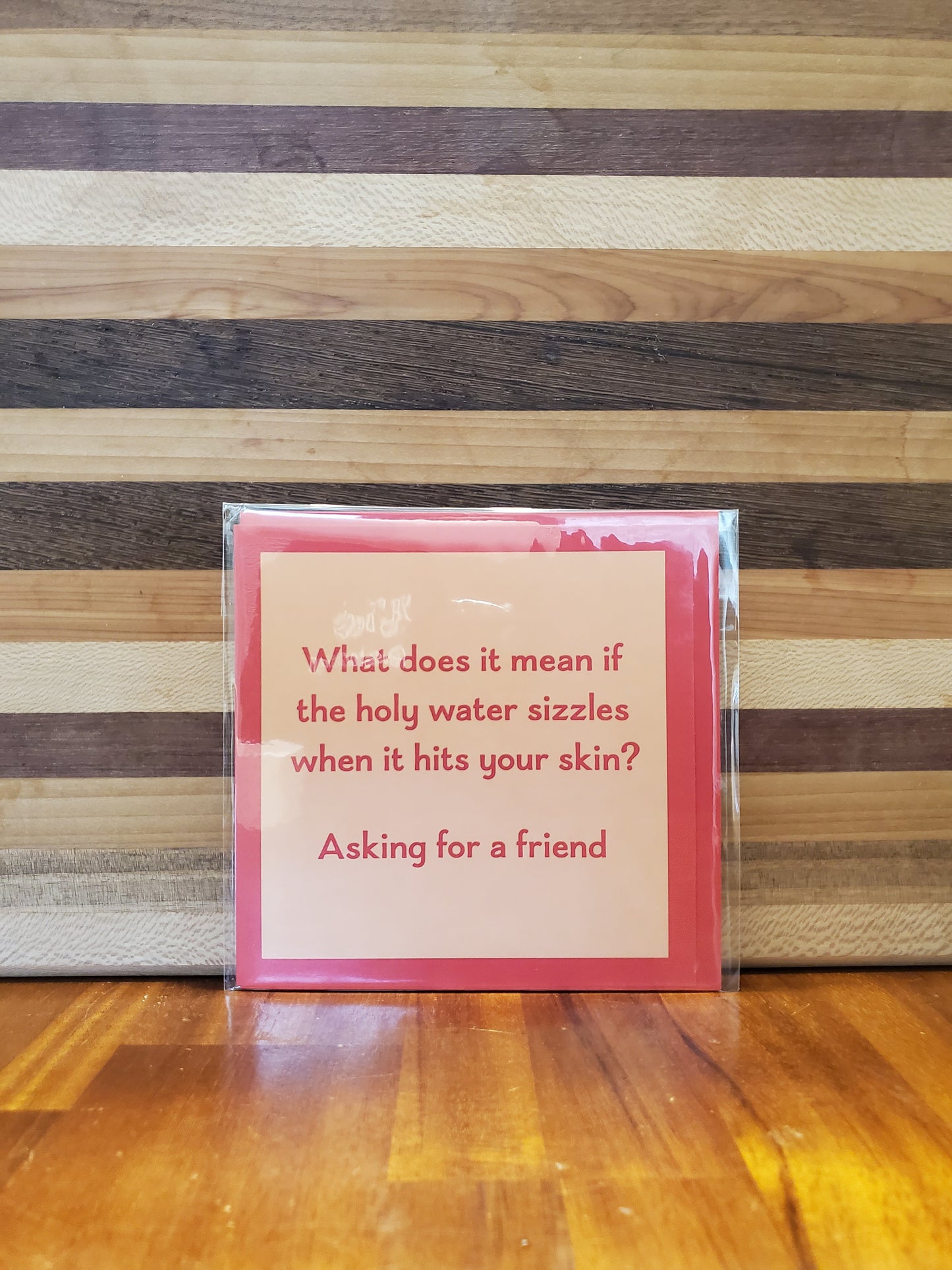 Asking for a Friend Greeting Card