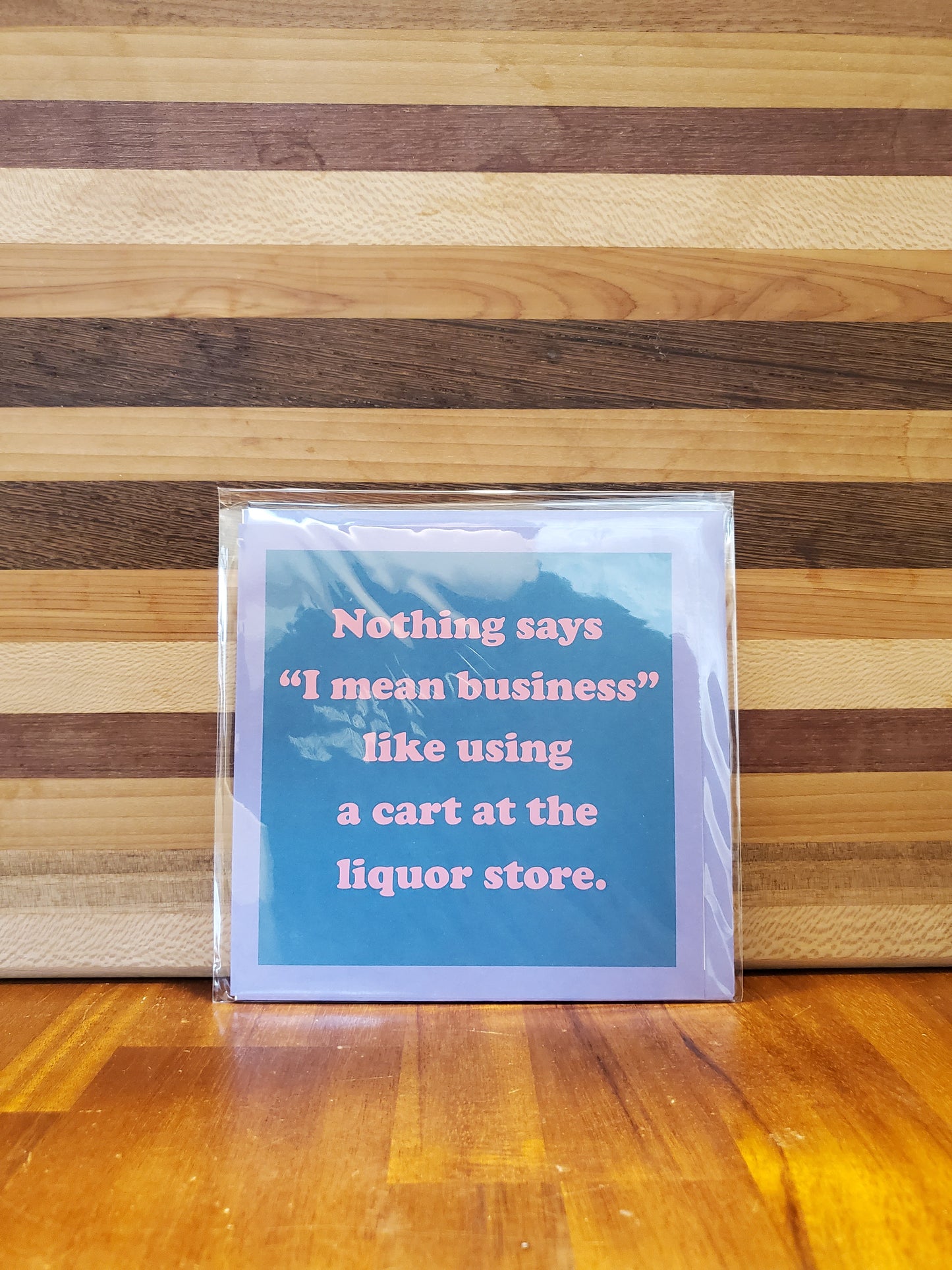 Liquor Store Greeting Card