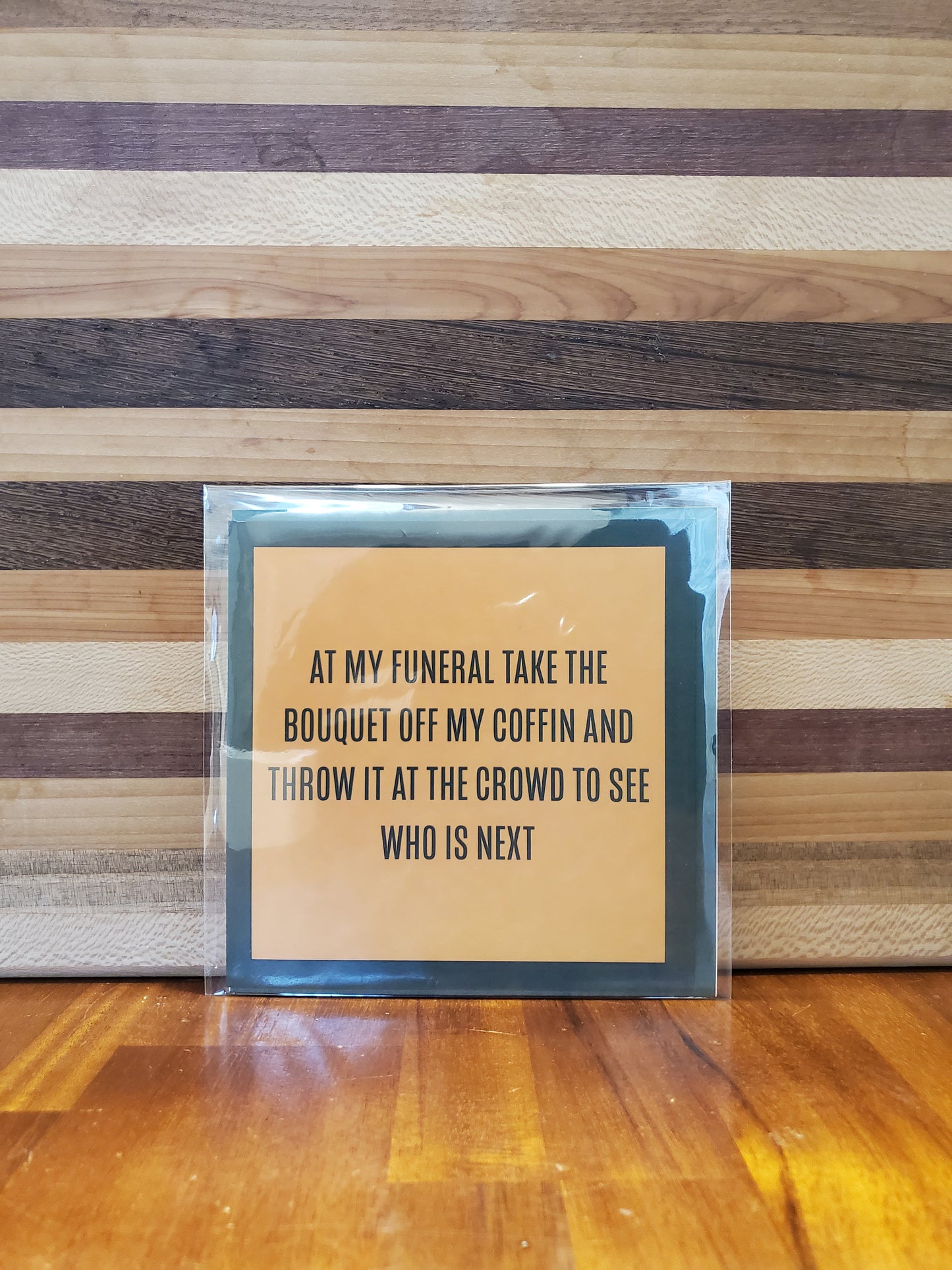 Funeral Greeting Card