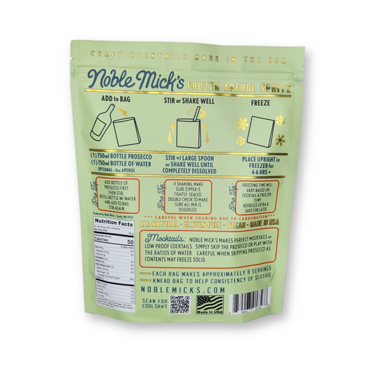Noble Mick's Frozen Aperol Spritz