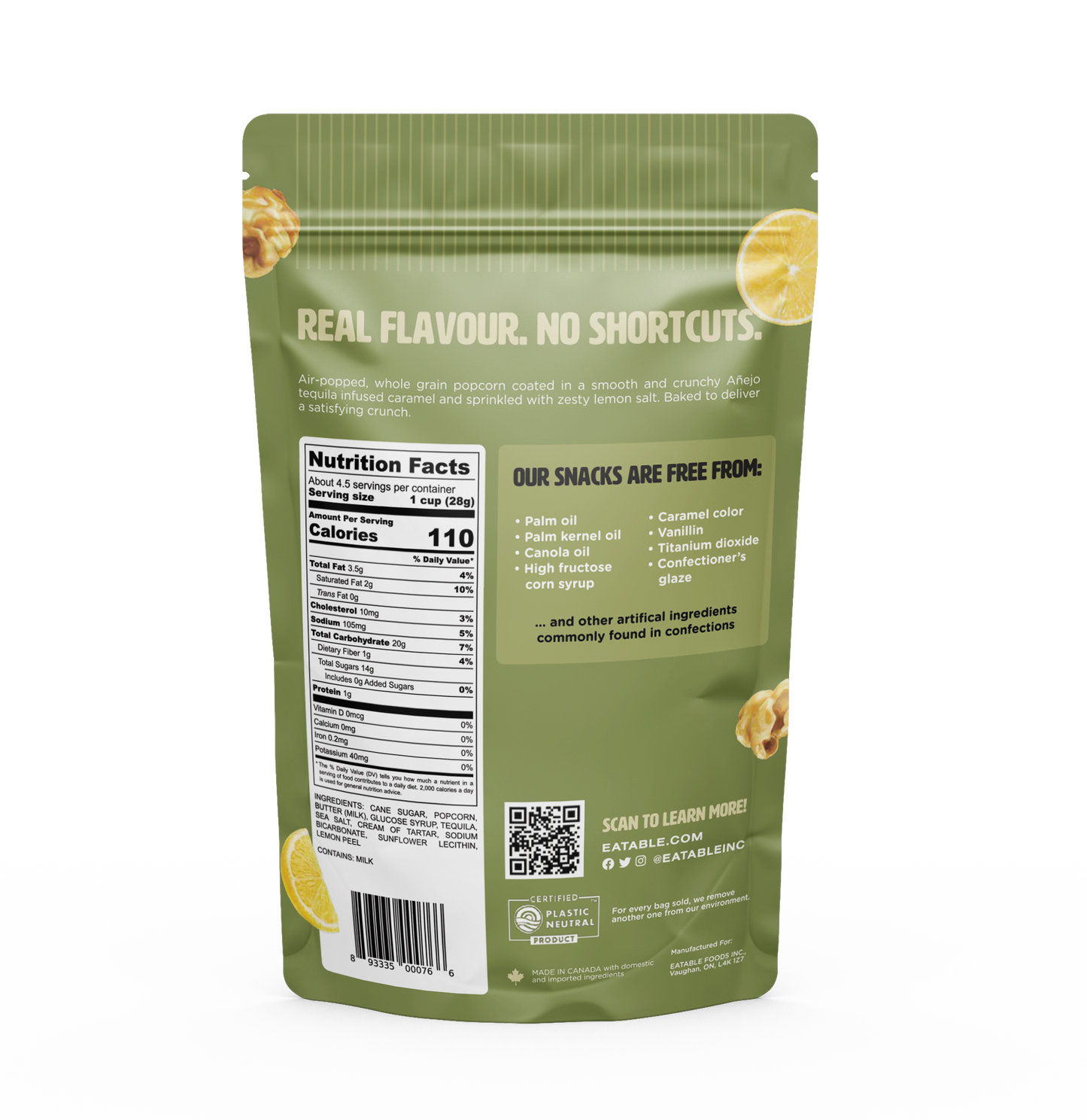 Eatable Tequila Popcorn