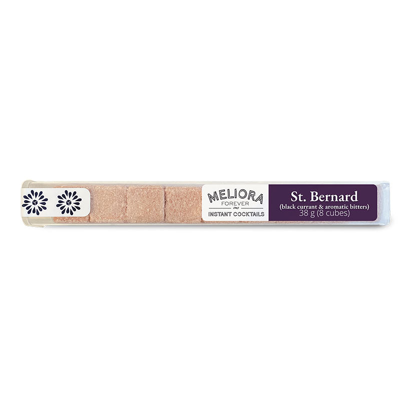 St Bernard (Black Currant & Aromatic Bitters) Instant Cocktail