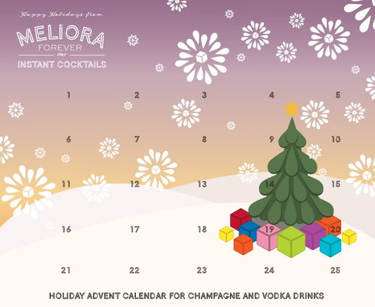 Advent Calendar - For Champagne, Wine, or Vodka Lovers