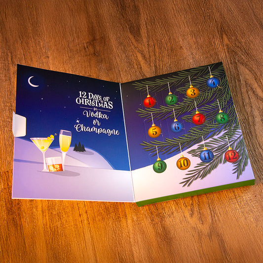 12 Days of Christmas Calendar - Vodka or Champagne