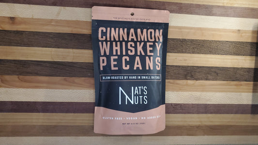 Nat's Nuts Cinnamon Whiskey Pecans