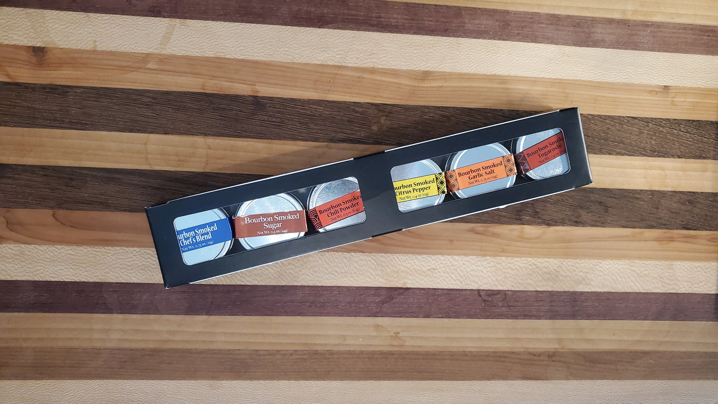 Bourbon Barrel Foods Mini Bourbon Smoked Spice Gift Set