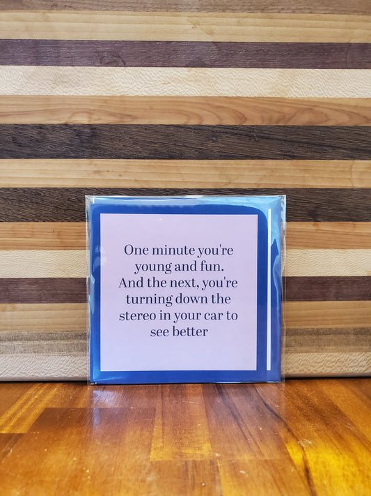 Young & Fun Greeting Card