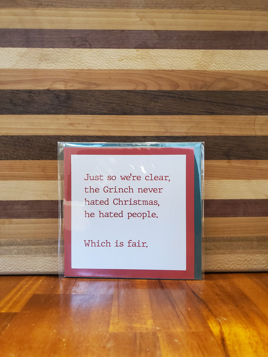 Funny Christmas Greeting Card