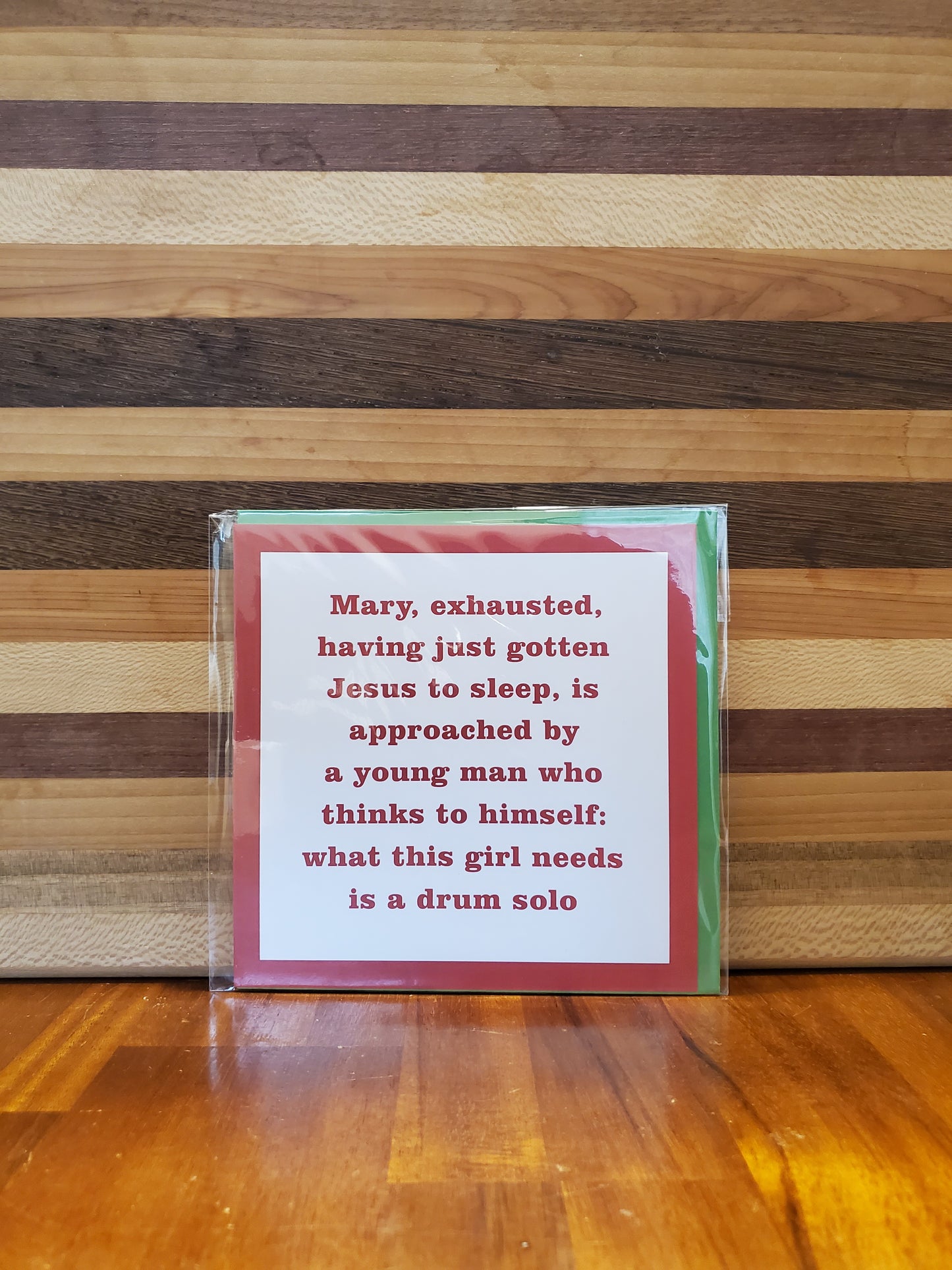 Drum Solo Greeting Card