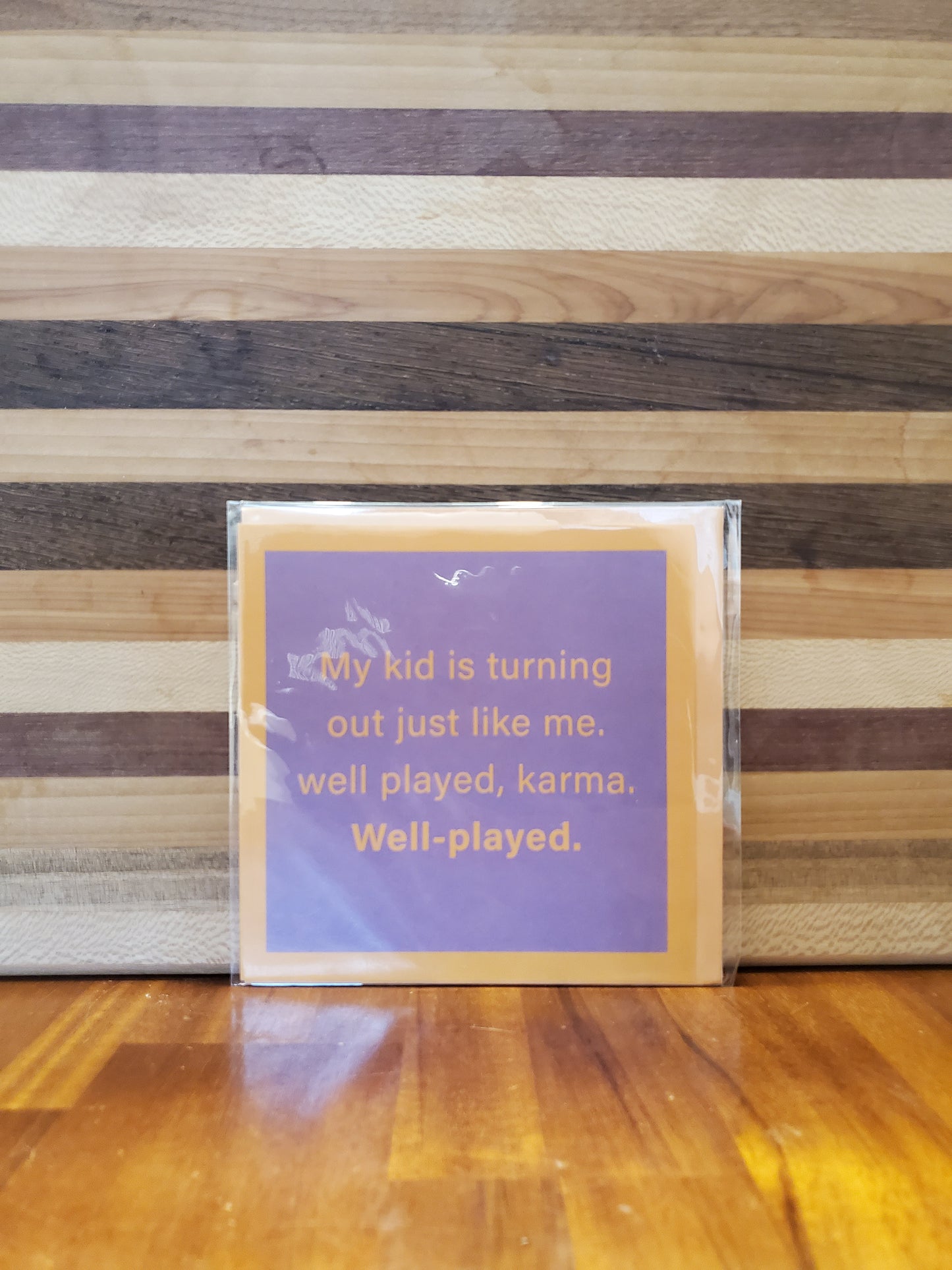 Karma Greeting Card