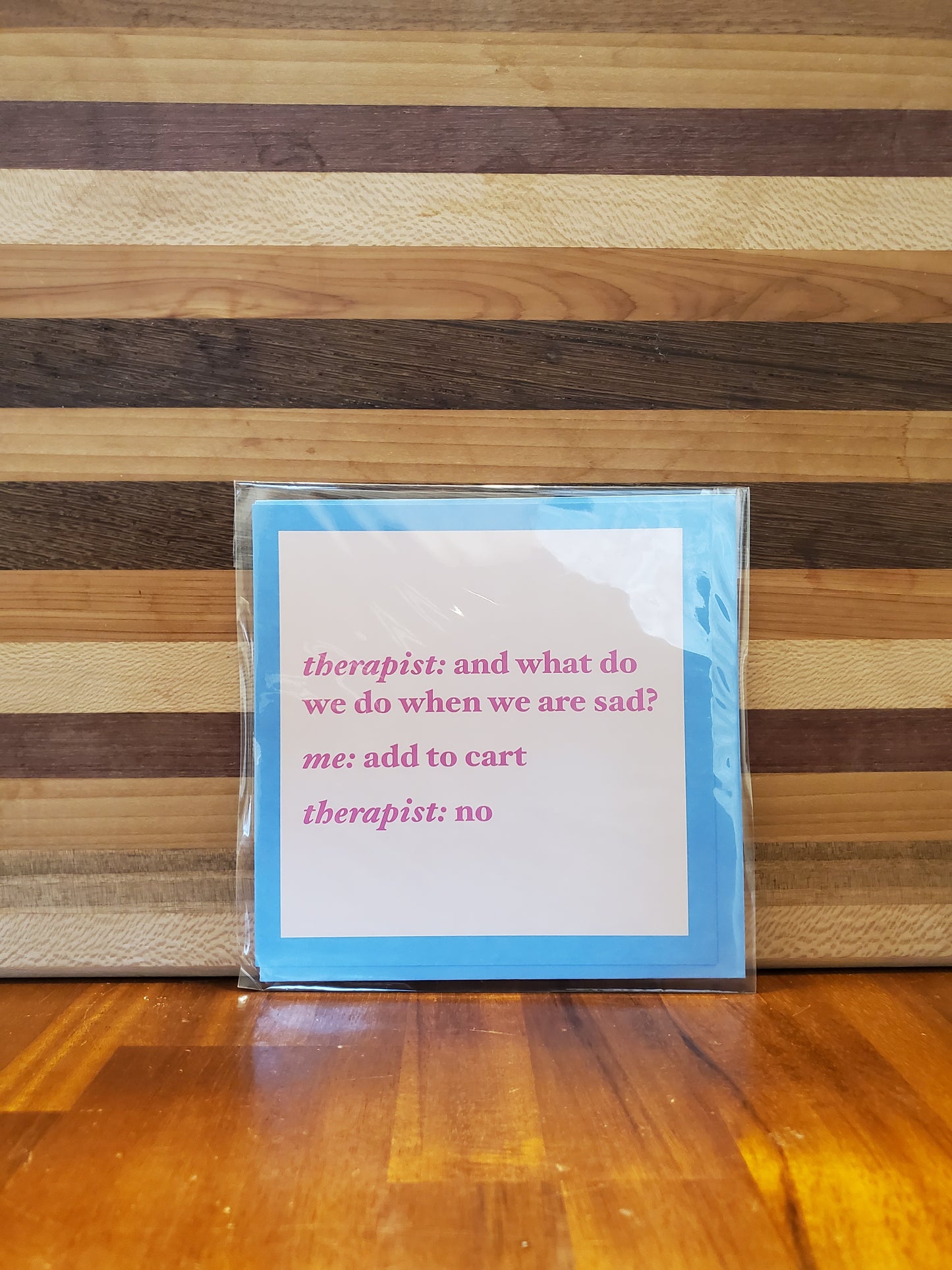 Therapist Greeting Card