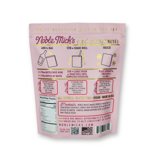 Noble Mick's Frozen Frose