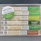 instant cocktail cubes, including 6 different flavors. Sugar cubes infused with bitters, fruits, and natural flavors. Each flavor is packaged in an 8-count tube. Flavors include Passion Orange Guava (POG), Coconut Lime, Pineapple Coconut, Mojito, Mango Habanero and Strawberry Mint. 