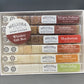 instant cocktail cubes, including 6 different flavors. Sugar cubes infused with bitters, fruits, and natural flavors. Each flavor is packaged in an 8-count tube. Flavors include Mahogany Manhattan, Godfather, Manhattan, Man O War, Sidecar and Mint Julep.