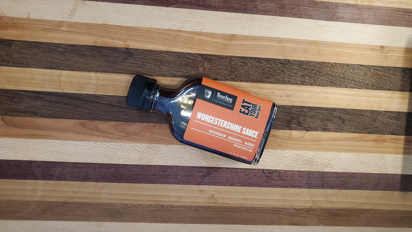 Bourbon Barrel Foods Bourbon Barrel Aged Worcestershire Sauce