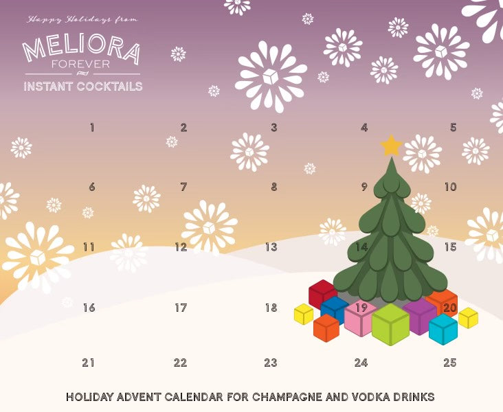 Advent Calendar - For Champagne, Wine, or Vodka Lovers