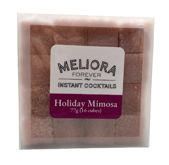 Holiday Mimosa (cranberry & rosemary) Instant Cocktail